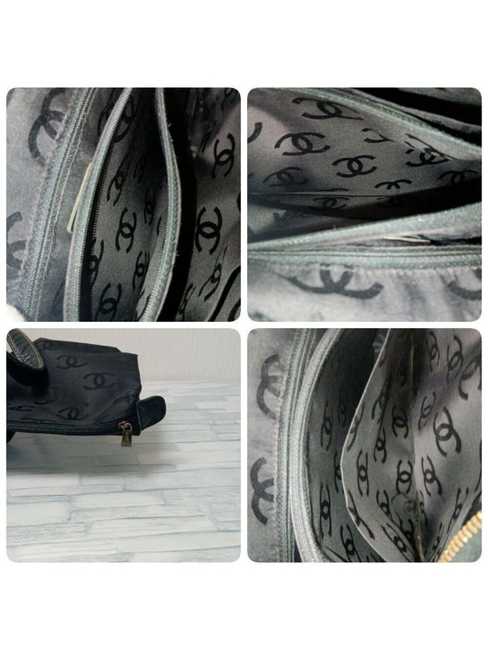 ★SOLD★ Chanel Wild Stitch Tote Calf Dark Brown - Picture 8 of 10